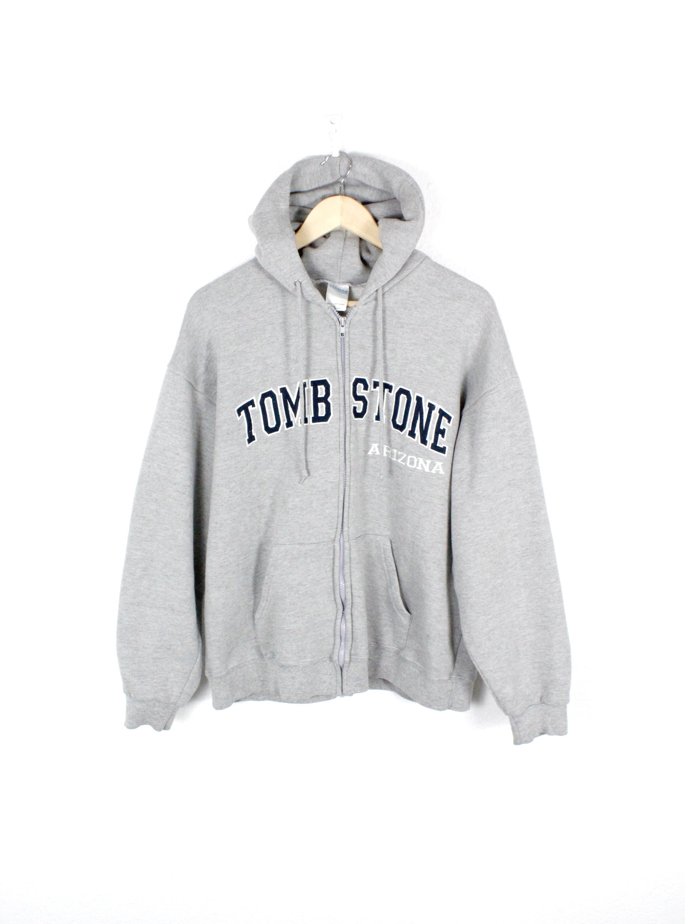 Arizona Jean Co. × Vintage Vintage Tombstone Arizona USA Logo Hoodie 90s Y2K Size US S / EU 44-46 / 1 - 1 Thumbnail