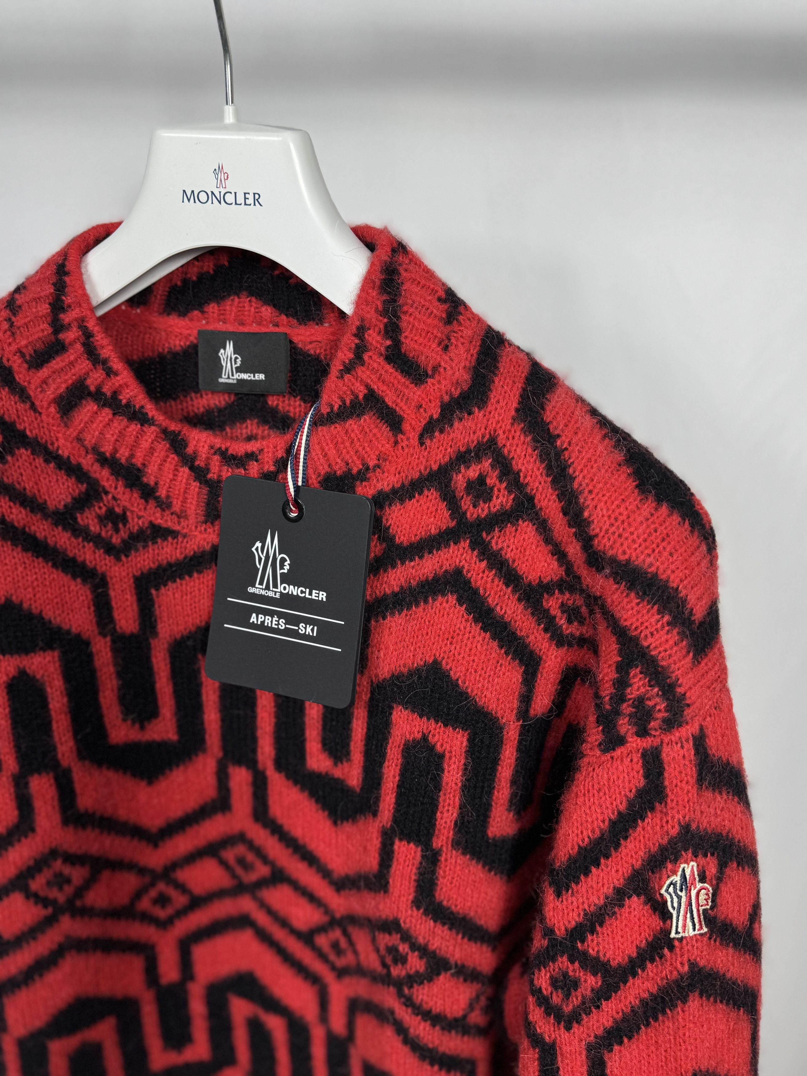 Moncler Moncler Grenoble Wool Sweater Size US M / EU 48-50 / 2 - 2 Thumbnail
