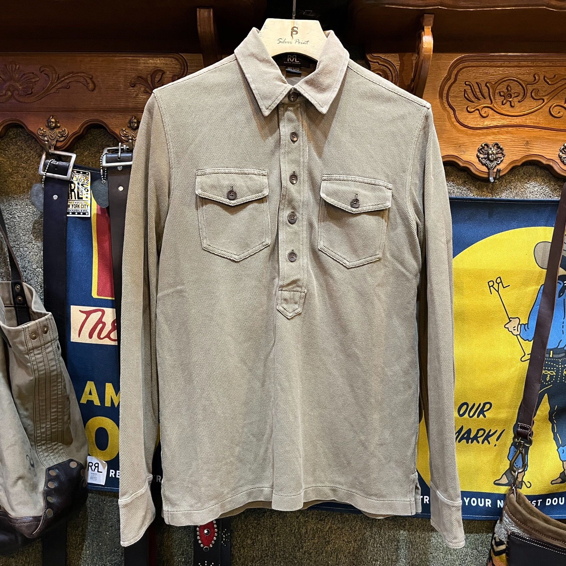 RRL Ralph Lauren RRL Military Shirt Size US S / EU 44-46 / 1 - 1 Thumbnail