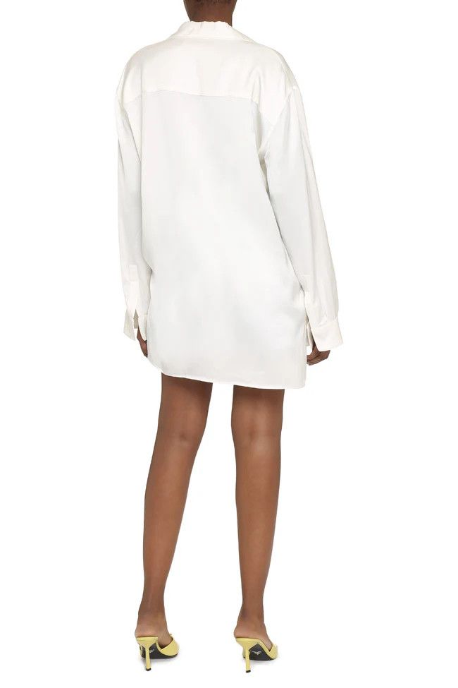 Off-White o1y1225 Blouse in White Size S / US 4 / IT 40 - 4 Thumbnail