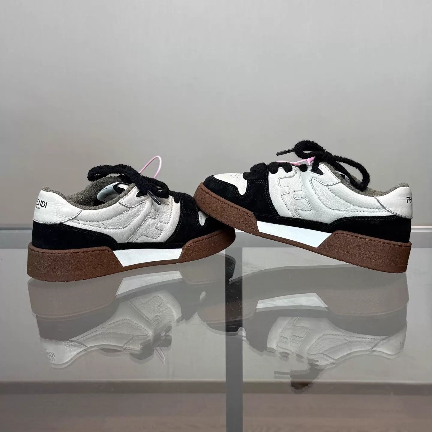 Fendi Fendi Match black/white/brown 36.5 99 Size US 6 / IT 36 - 6 Thumbnail