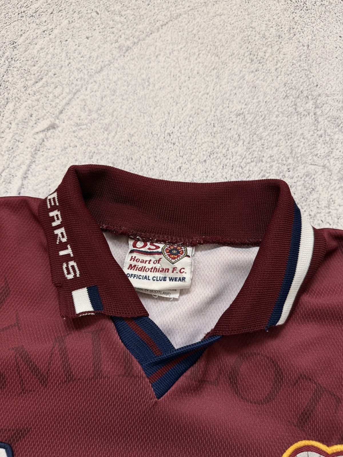 Other 1998 HEART OF MIDLOTHIAN HOME SOCCER JERSEY FOOTBALL SHIRT Size US L / EU 52-54 / 3 - 11 Thumbnail