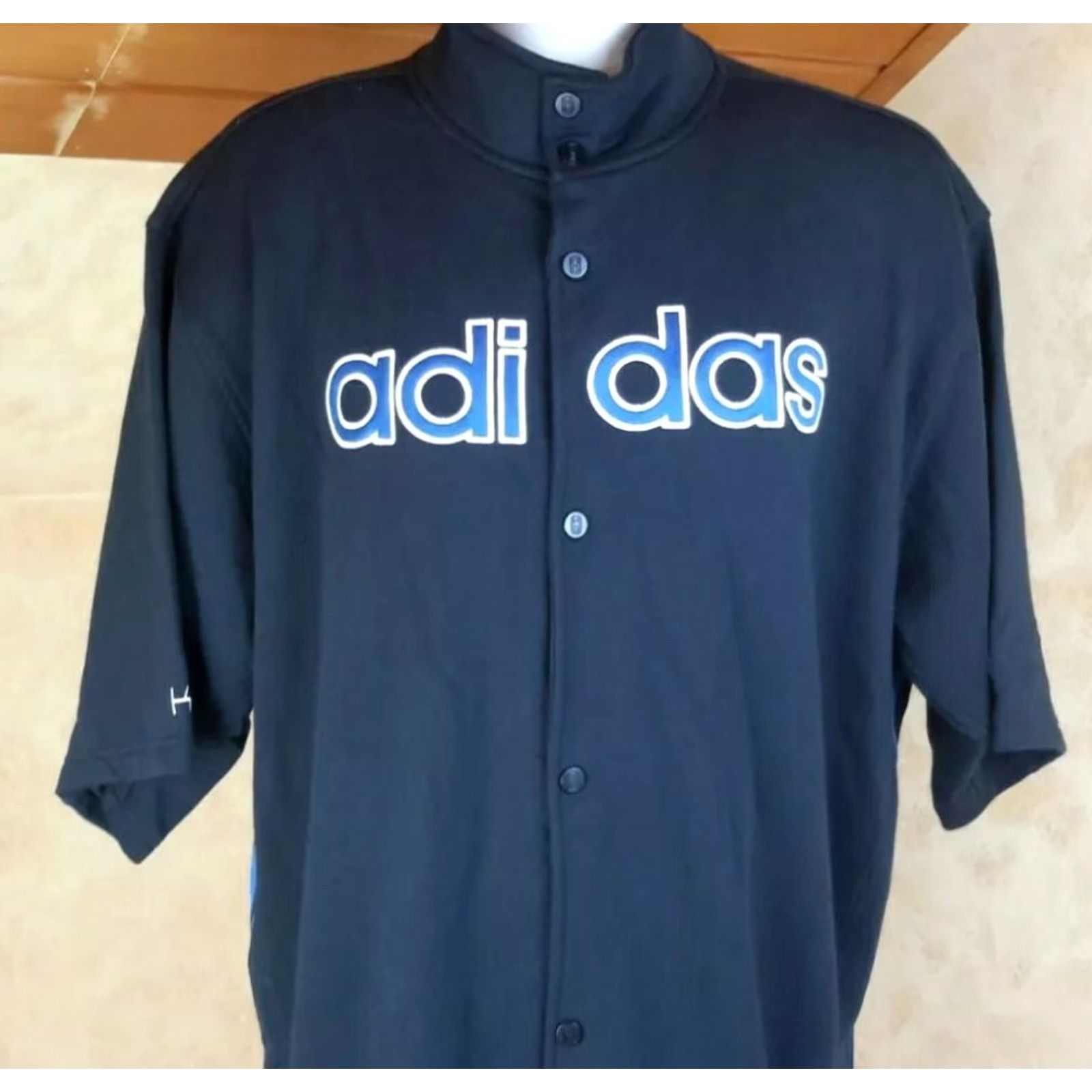 Adidas Adidas Kevin Garnett Captain Short Sleeve Shirt 2XL Mens Black Activewear Short Sleeve Breathable Lightweight NWT Size US XXL / EU 58 / 5 - 4 Thumbnail
