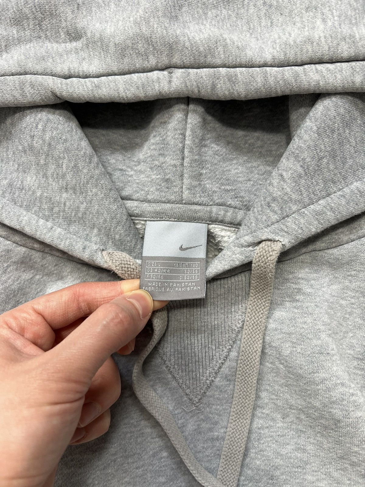 Nike × Vintage Baggy Hoodie Nike Small Logo Vintage 00’s Y2K Size US L / EU 52-54 / 3 - 3 Thumbnail