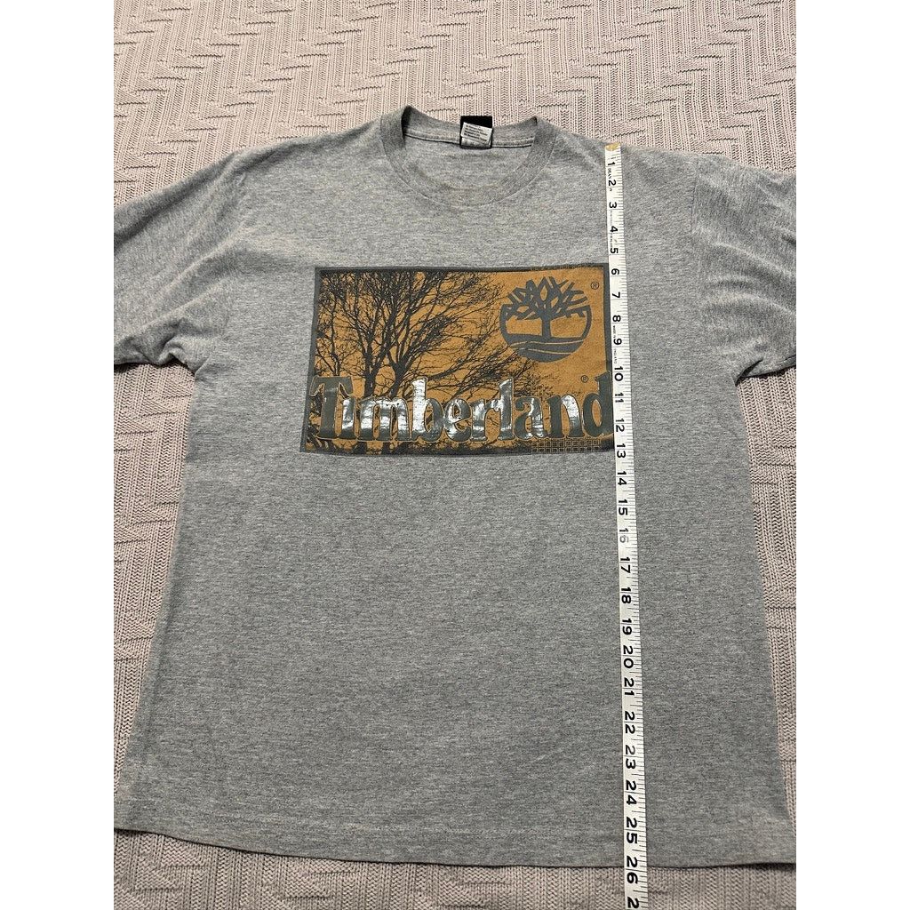 Timberland Timberland Y2K gray graphic tee size S Size US S / EU 44-46 / 1 - 6 Thumbnail