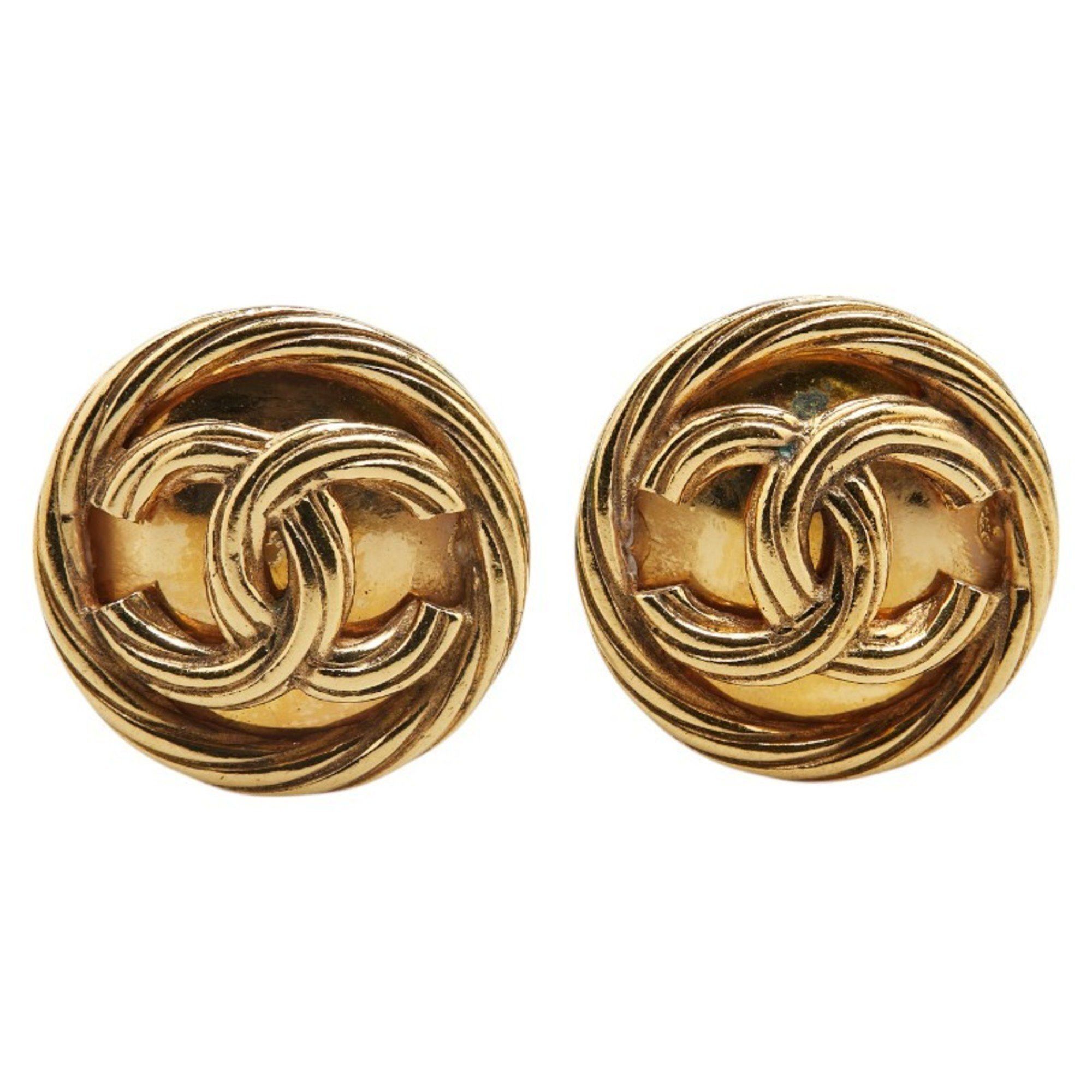 Chanel Chanel Coco Mark earring Size ONE SIZE - 1 Thumbnail