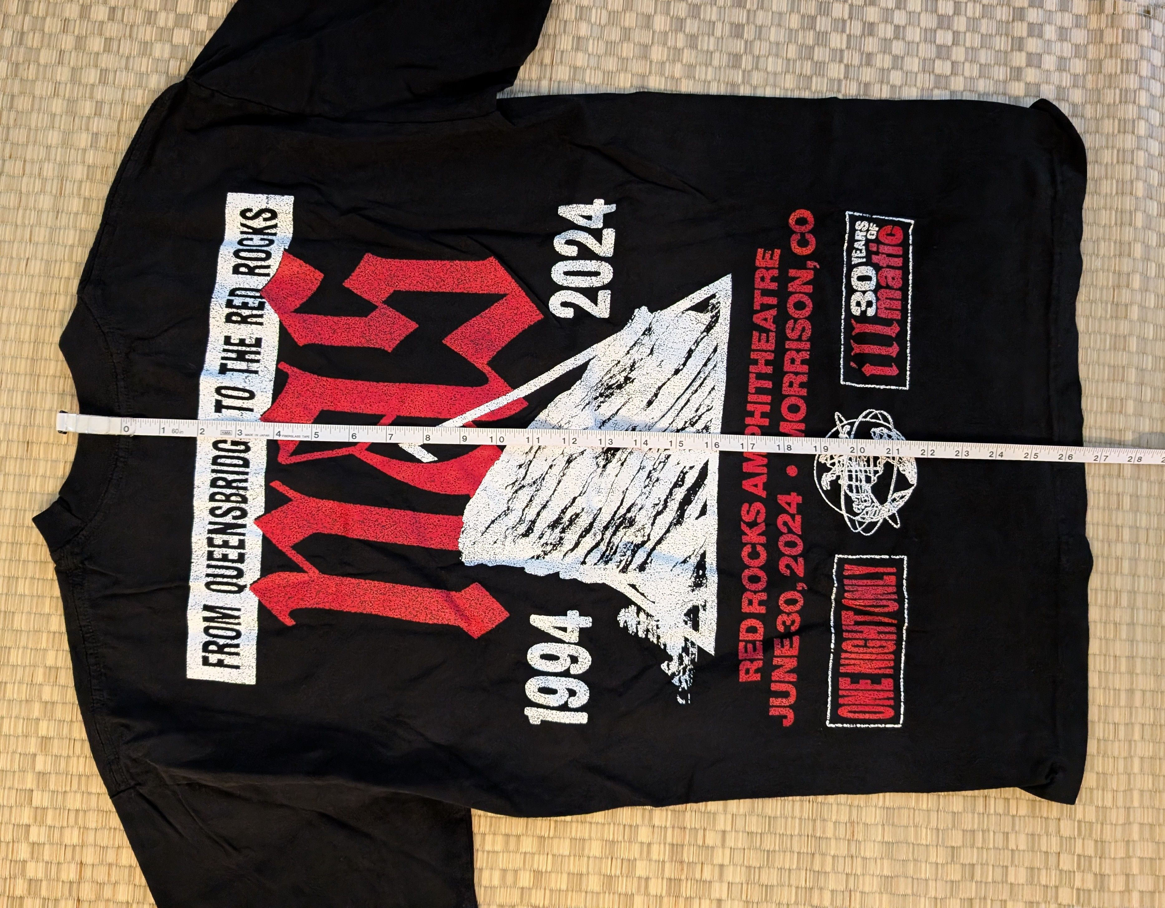 Nas NEW RARE Nas Red Rocks One Night Only T-shirt Size US M / EU 48-50 / 2 - 6 Thumbnail