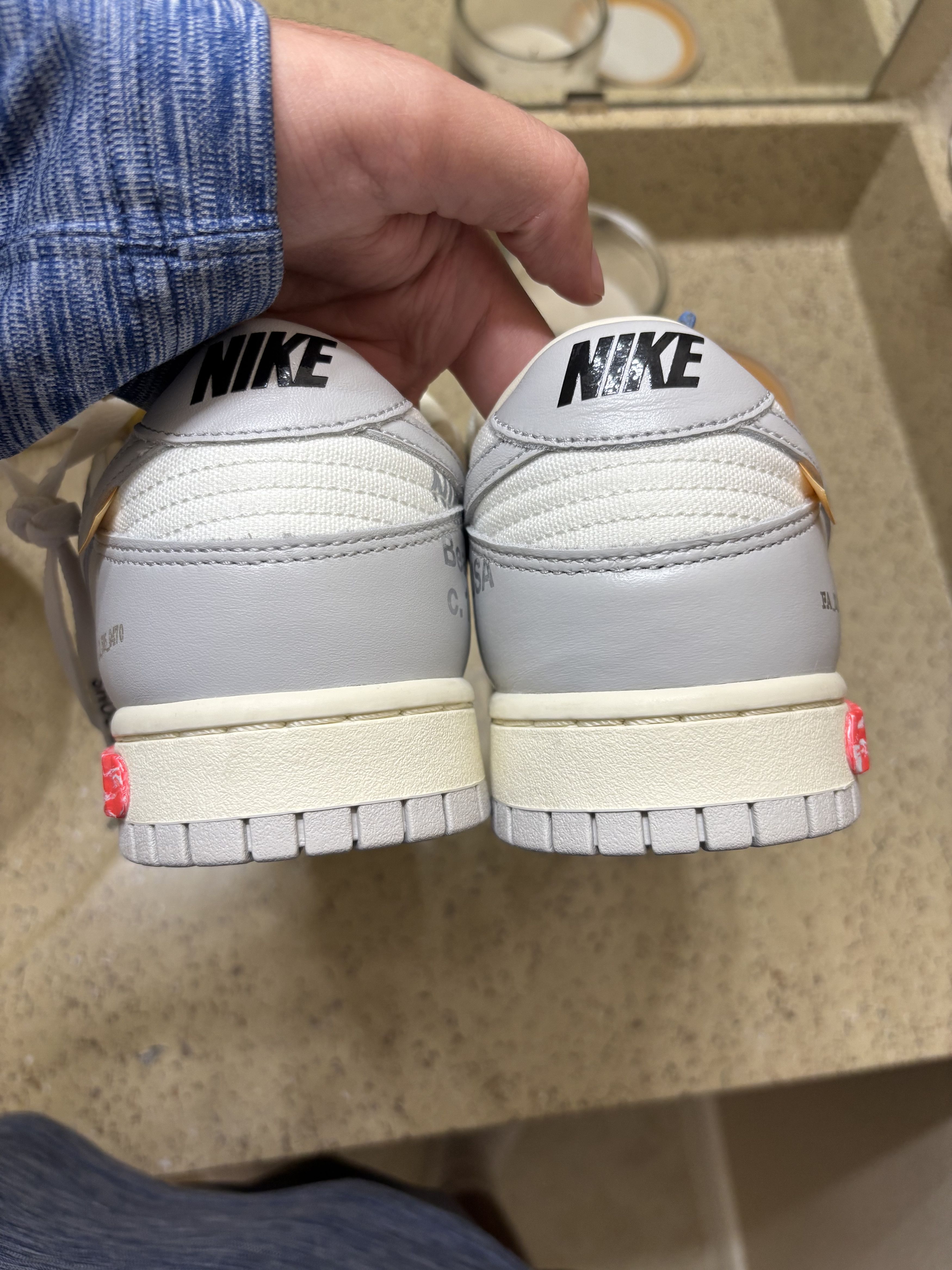 Nike × Off-White Off white nike dunk lot 05 Size US 11 / EU 44 - 12 Thumbnail