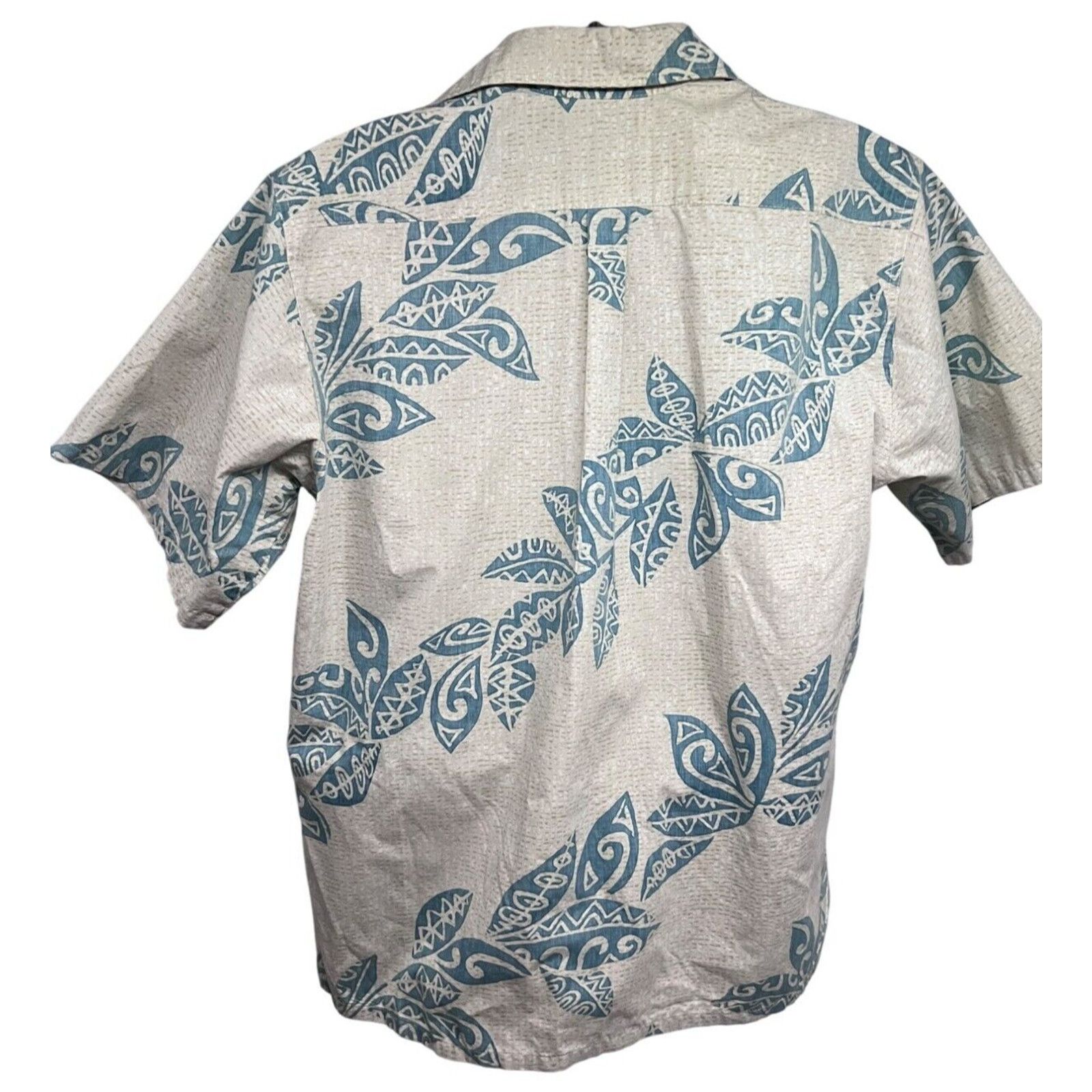 Vintage Go Barefoot Reverse Print Pullover Hawaiian Shirt L Pocket Size US L / EU 52-54 / 3 - 3 Thumbnail