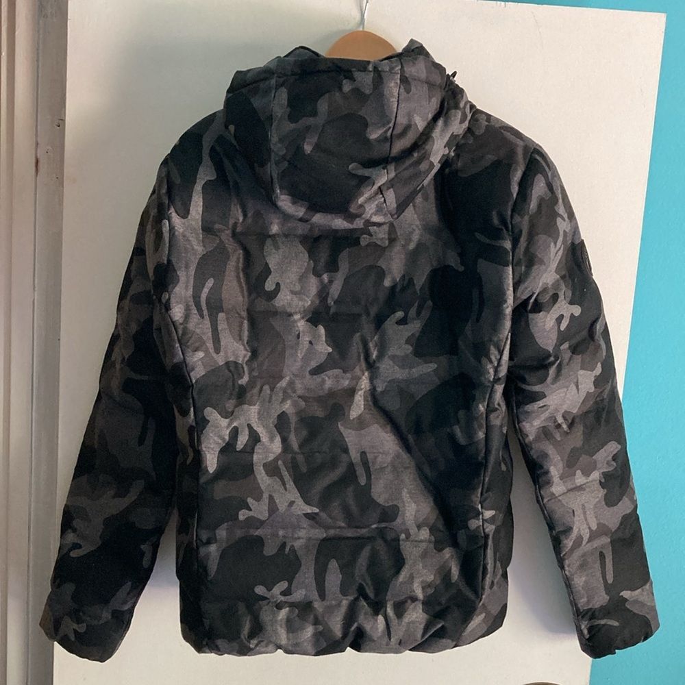 Superdry Superdry Mens Size S Echo Quilt Puffer in Marl Camo NEW with Tags Size US S / EU 44-46 / 1 - 3 Thumbnail