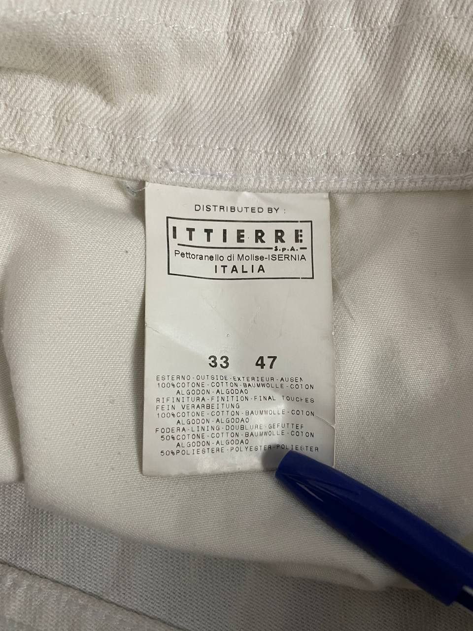 Dolce & Gabbana Dolce&Gabbana Shorts Denim White Size US 33 - 11 Thumbnail