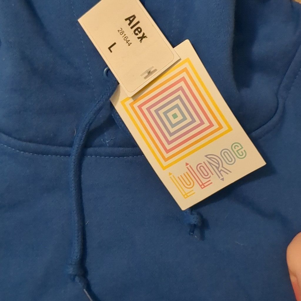 Other Lularoe Alex "Main Character Energy" hoodie size large Size L / US 10 / IT 46 - 5 Thumbnail