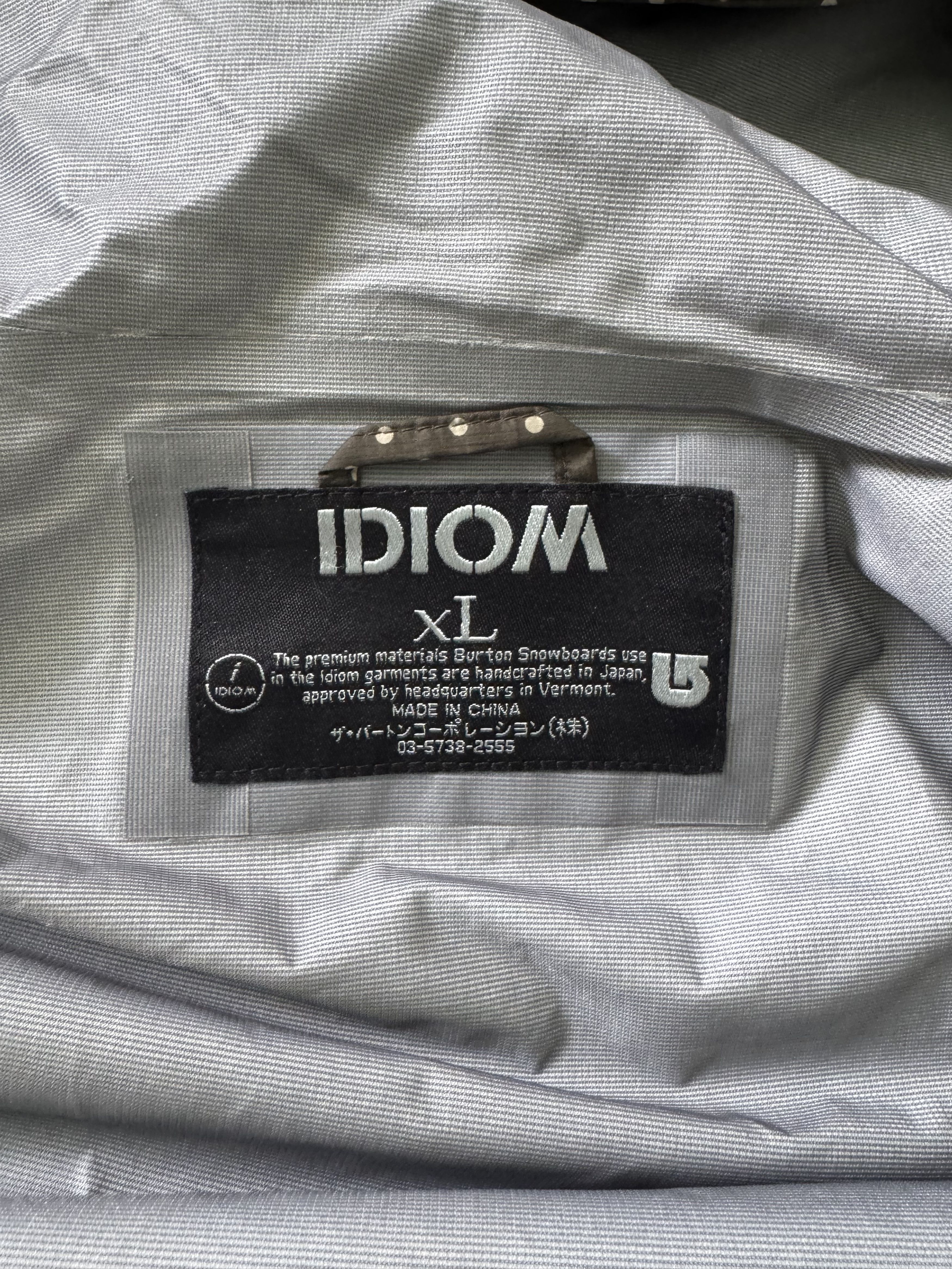 Burton iDiom Burton iDiom Jacket 2000s Vintage Snowboard Jacket Size US XL / EU 56 / 4 - 8 Thumbnail