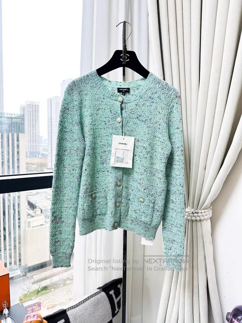 Chanel Chanel Hollow-out three-dimensional texture long-sleeved k Size XS / US 0-2 / IT 36-38 - 1 Thumbnail