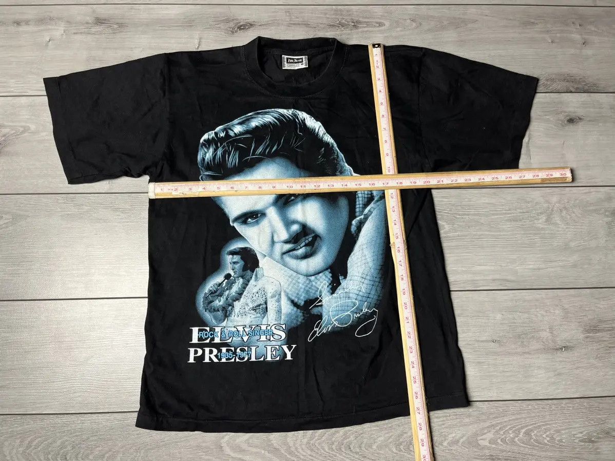 Band Tees Elvis Presley Tshirt rock and roll singer size Large Size US L / EU 52-54 / 3 - 5 Thumbnail
