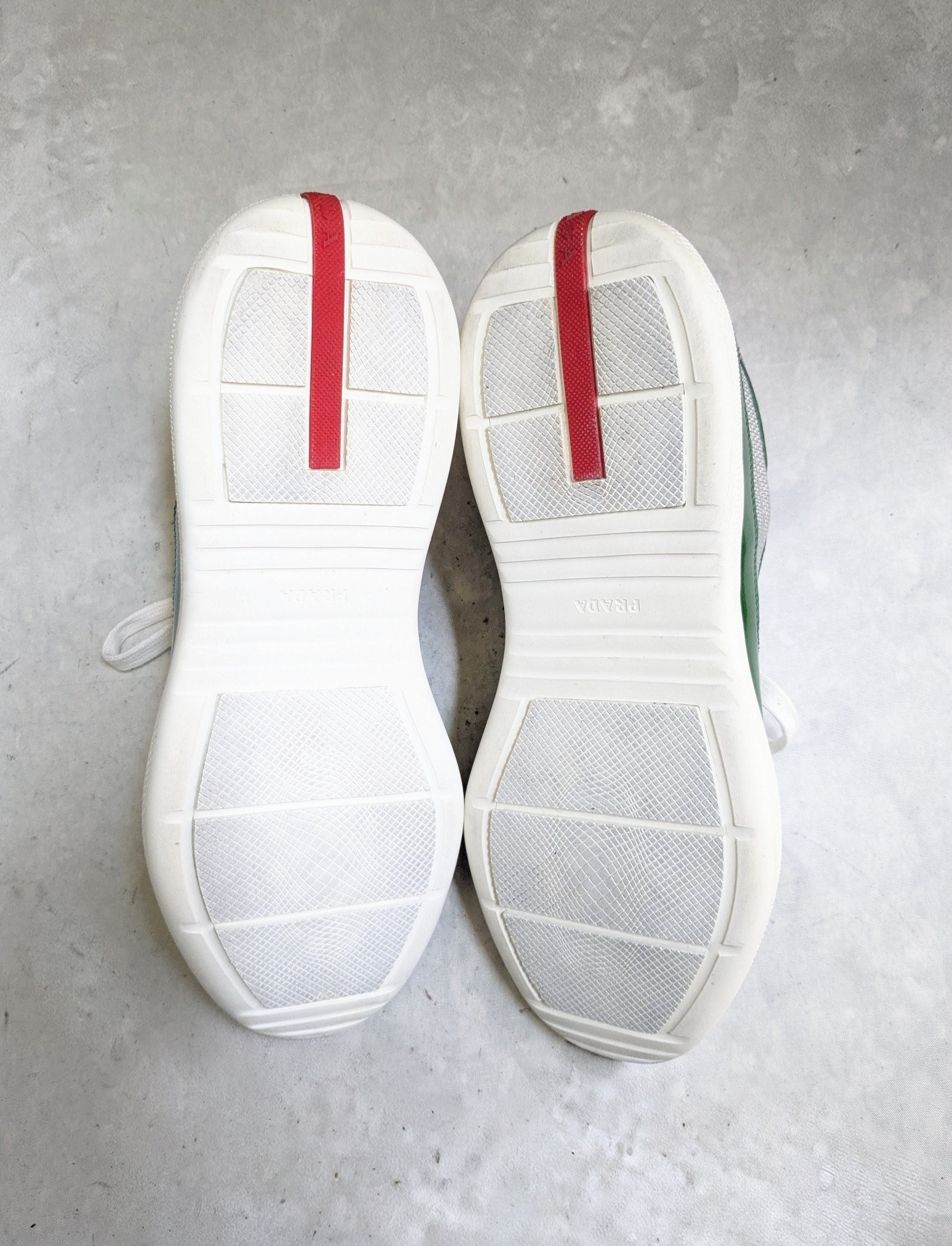 Prada Prada America's Cup Green Patent Leather 10 US Low Size US 10 / EU 43 - 13 Thumbnail
