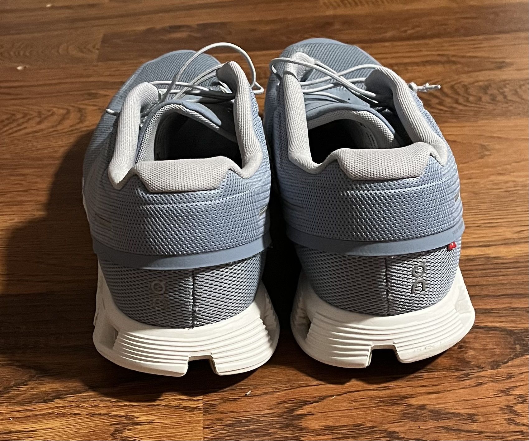 Other On Cloud 5 Running Shoes Blue White Size US 13 / EU 46 - 5 Thumbnail