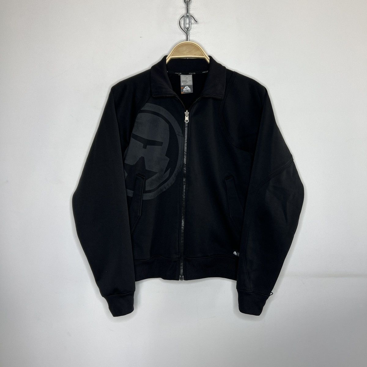 Nike × Nike ACG Nike ACG rare bomber jacket Fleece Black Size US S / EU 44-46 / 1 - 1 Thumbnail