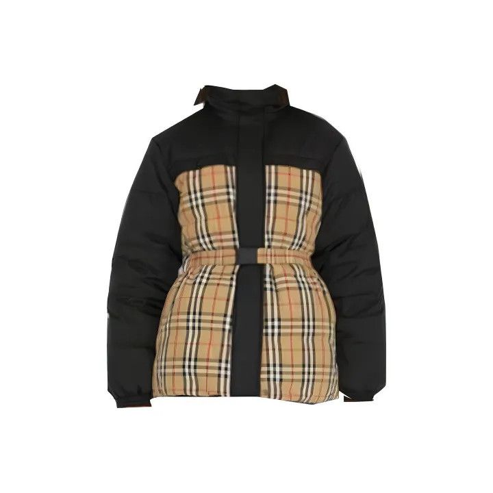 Burberry Burberry Women's Reversible Down Jacket with Hood 0079 Size L / US 10 / IT 46 - 1 Thumbnail