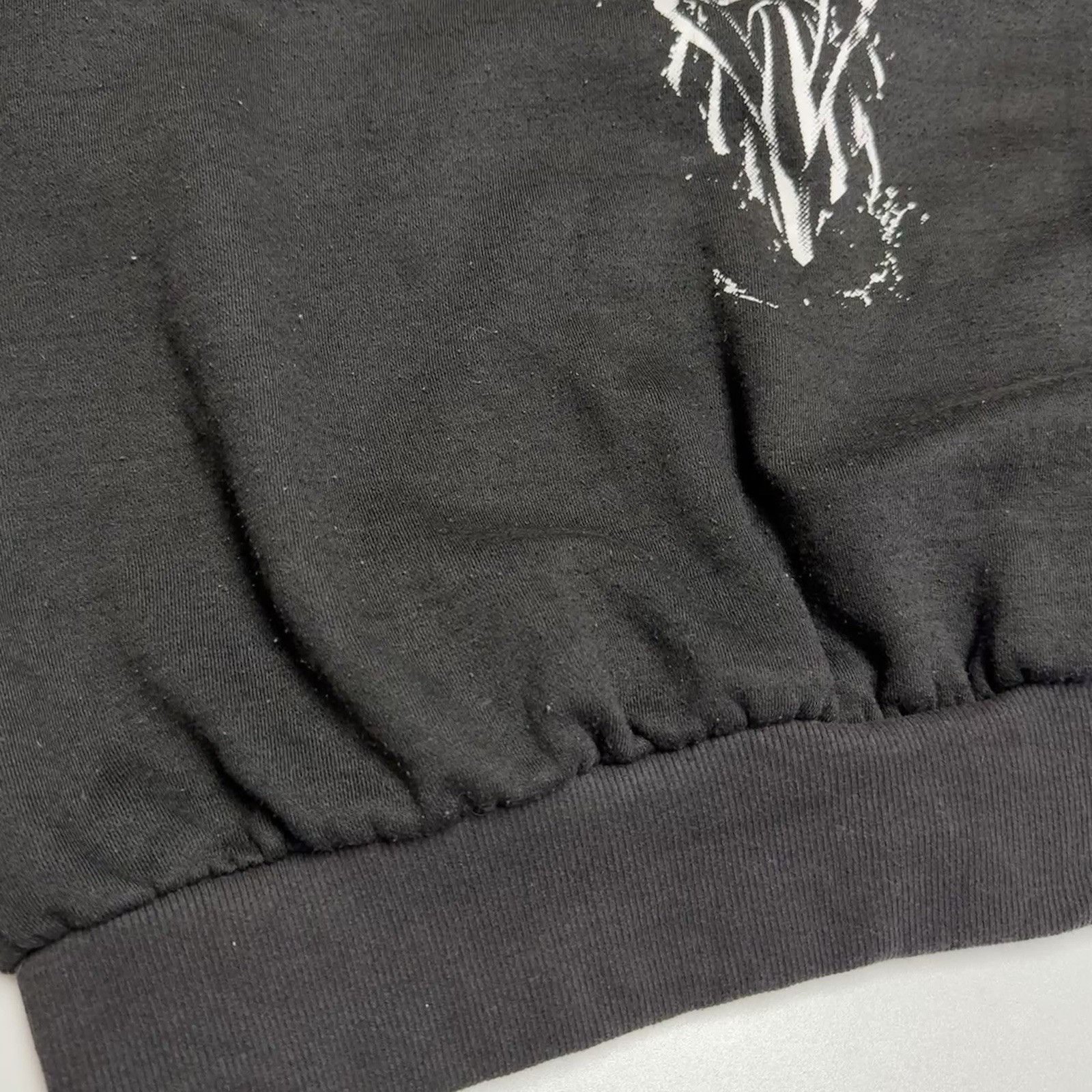 Other Human Vices Hoodie Sweatshirt Mens XL 25.5x27 Black Grunge Size US XL / EU 56 / 4 - 7 Thumbnail