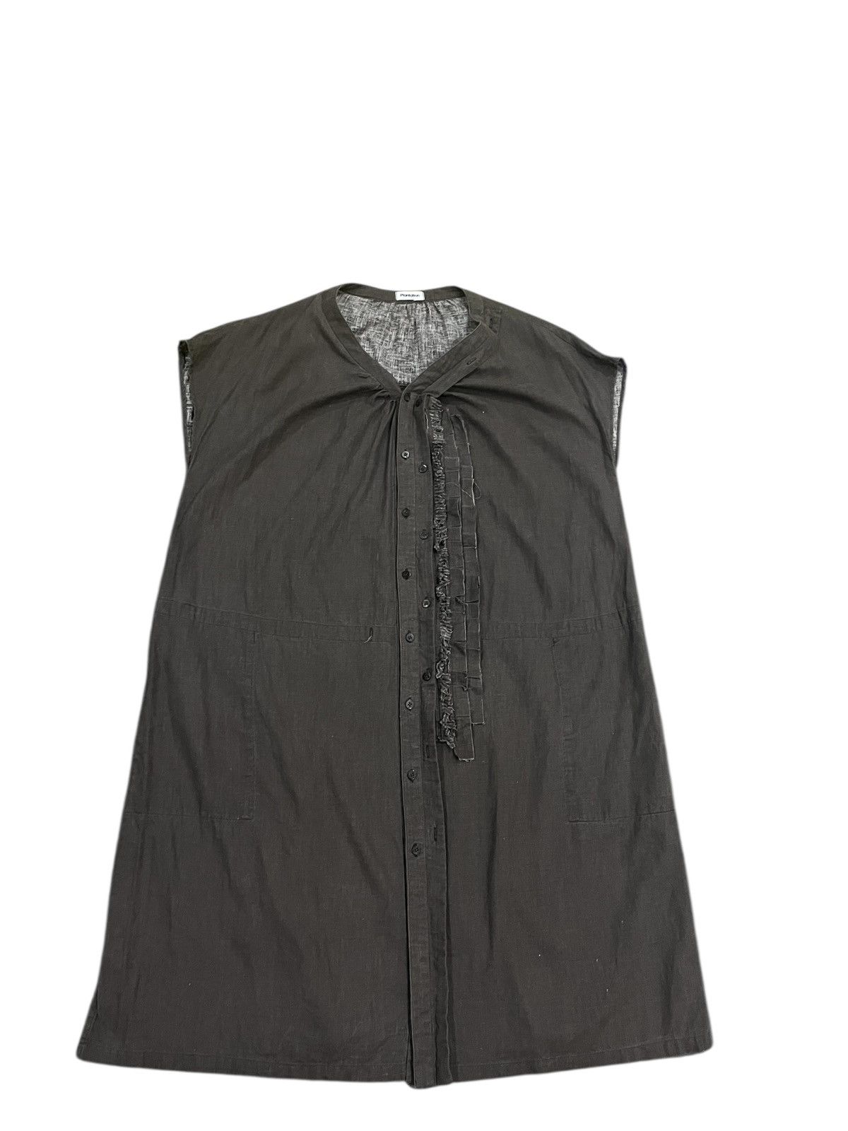 Issey Miyake ISSEY MIYAKE PLANTATION DRESS BUTTON UP Size XL / US 12-14 / IT 48-50 - 2 Thumbnail
