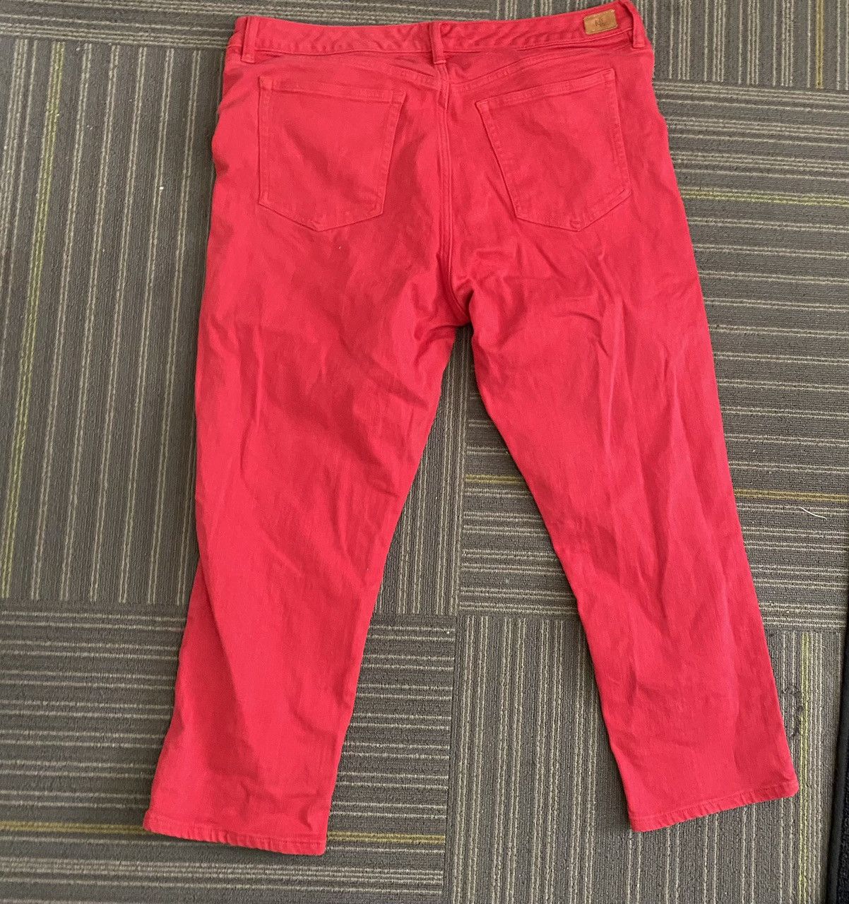 Polo Ralph Lauren × Vintage Ralph Lauren Pants Red Size 38" / US 16 / IT 52 - 2 Thumbnail