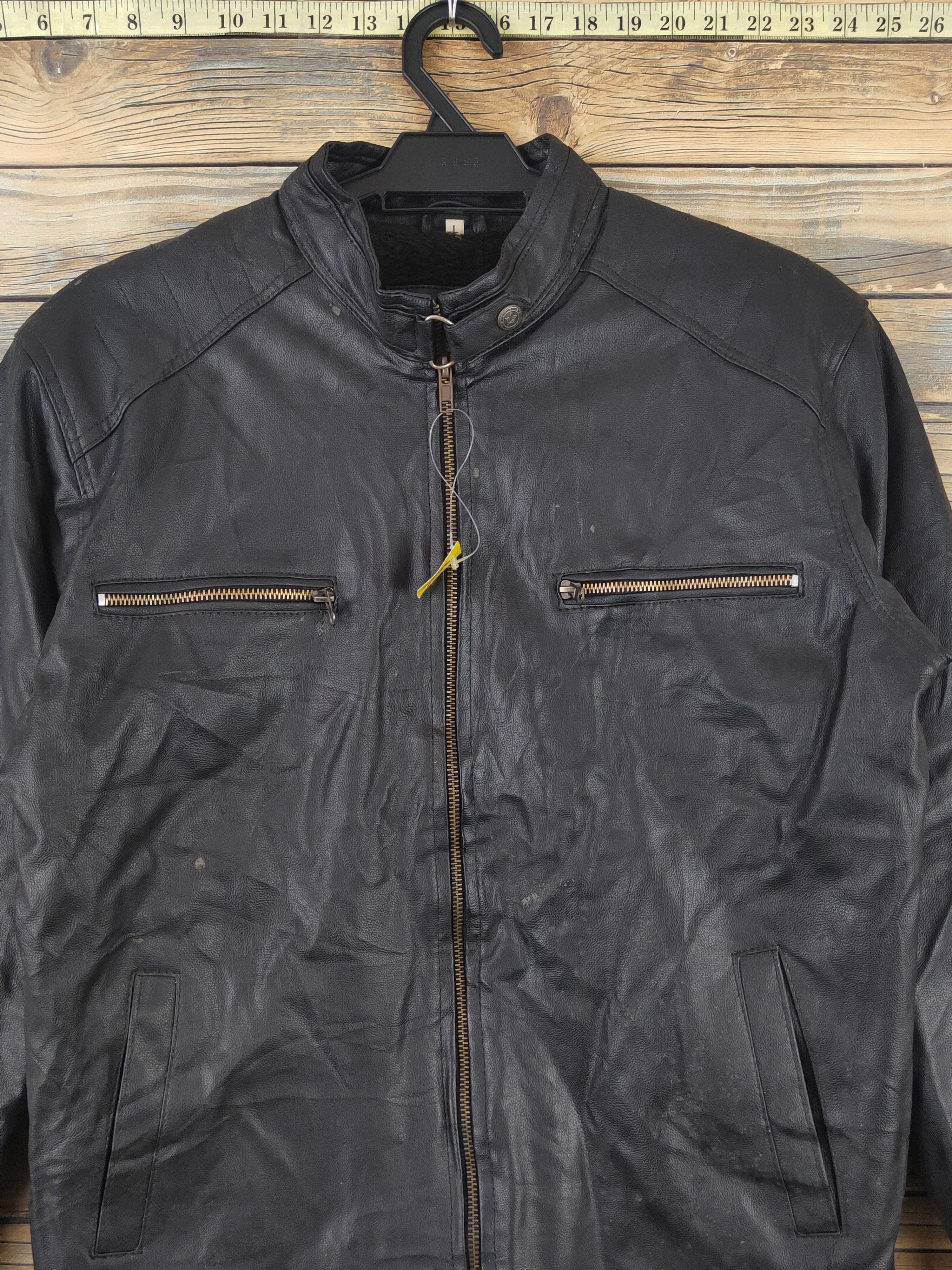 London Fog London Fog Black Leather Jackets #W1119 Size US M / EU 48-50 / 2 - 3 Thumbnail
