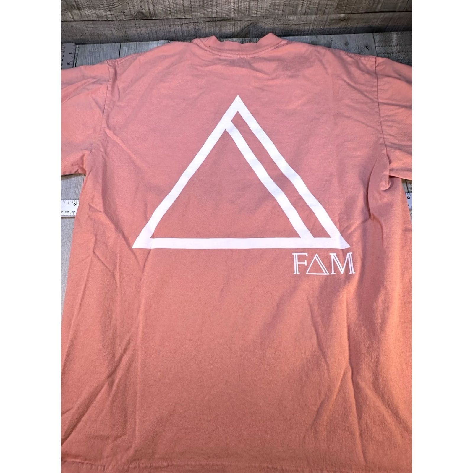 Vintage Panda Funk Electric Family Tee Mens M Coral Pink EDM Festival Shirt Size US L / EU 52-54 / 3 - 3 Thumbnail