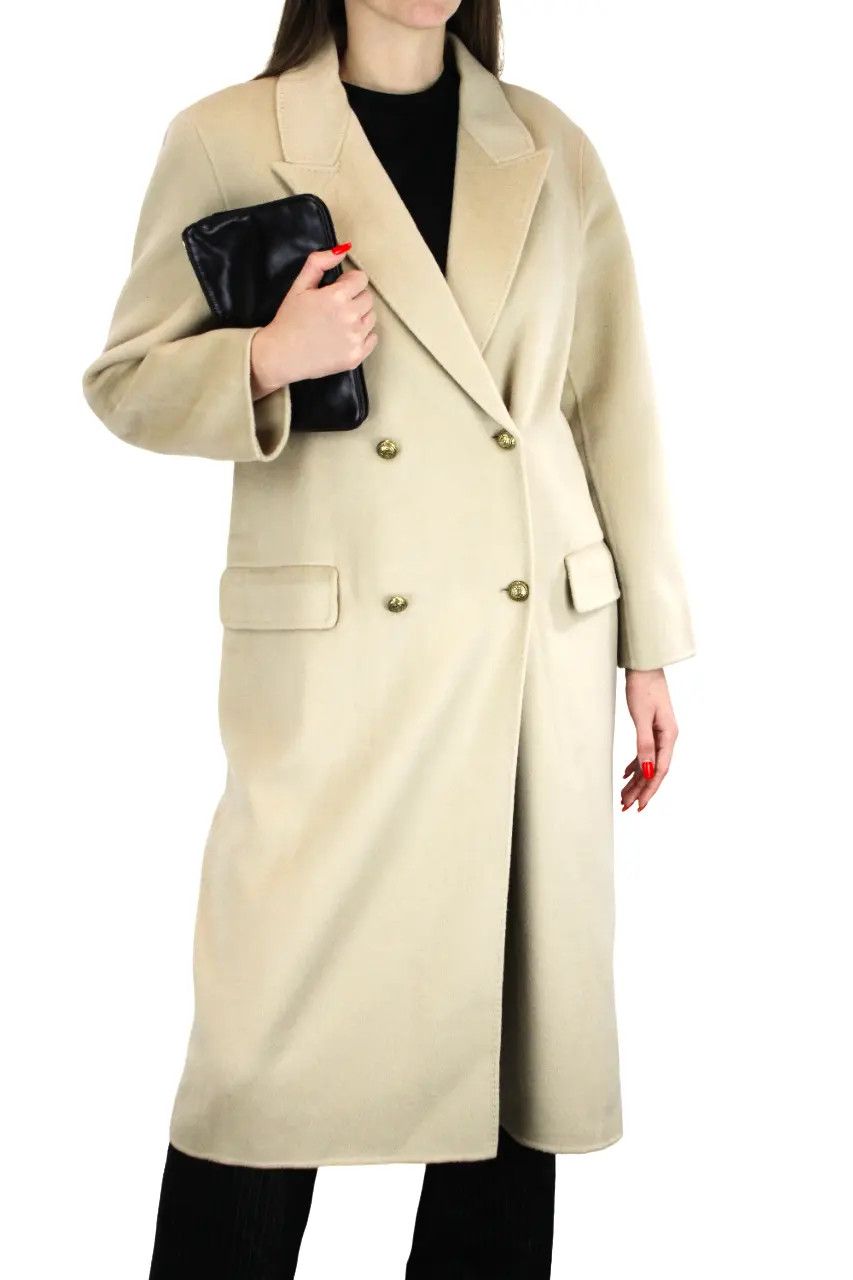 Sandro SANDRO Mystere Coat Women's (EU) 42 Double Breasted Size XL / US 12-14 / IT 48-50 - 1 Thumbnail