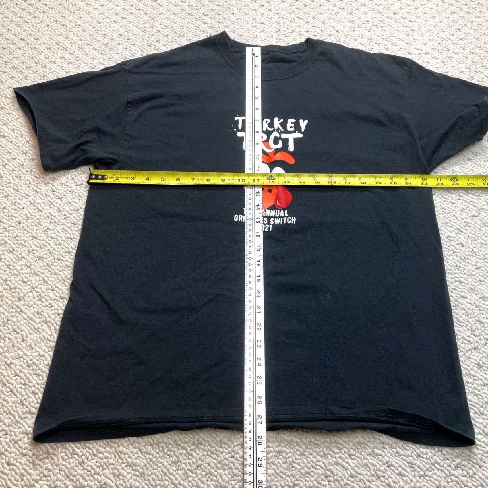 Vintage Unbranded Shirt Adult XL Black Short Sleeve Cotton Jersey Crew Neck T-Shirt Size US XL / EU 56 / 4 - 4 Thumbnail