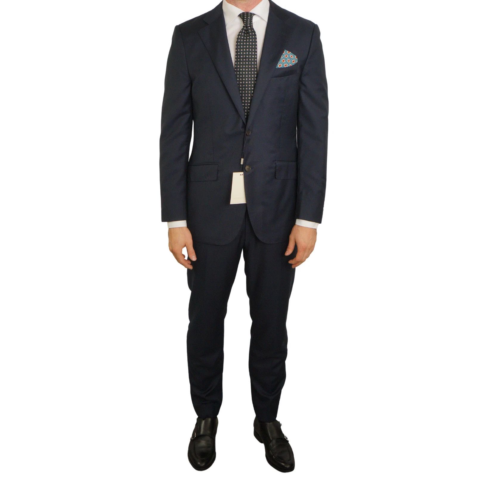 Suitsupply Men Suitsupply Suit Lazio Single Breasted Wool S110 98 US40L Size 40L - 1 Thumbnail