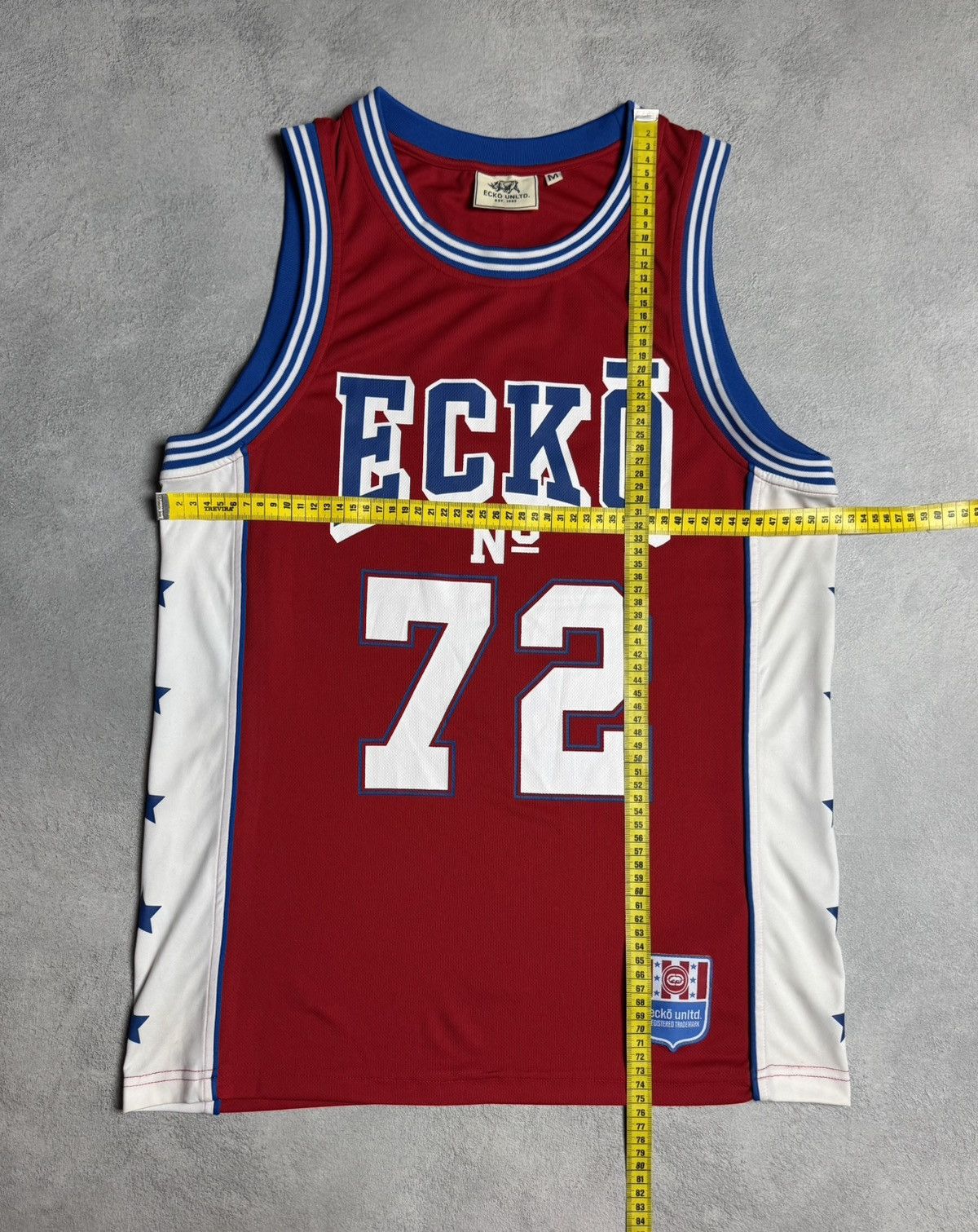 Ecko Unltd. ECKO UNLTD Basketball Jersey #72 NBA-Style Vintage Size US M / EU 48-50 / 2 - 12 Thumbnail