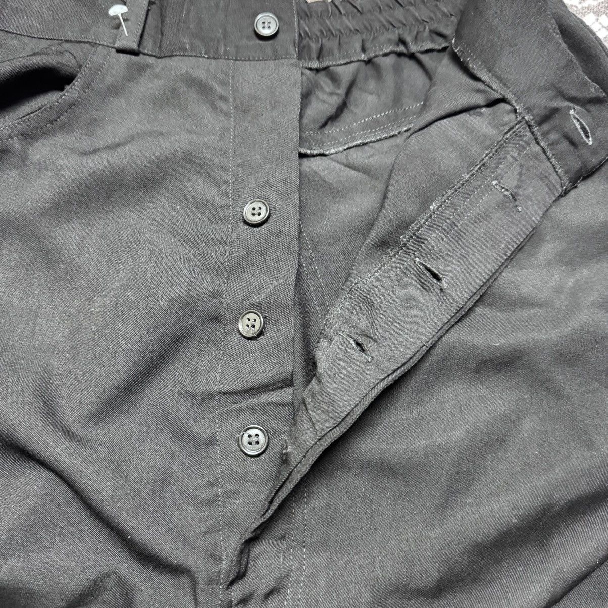 Yaponskii Yaponskii Black Drop Crotch Shorts Pants Size 31" - 15 Thumbnail