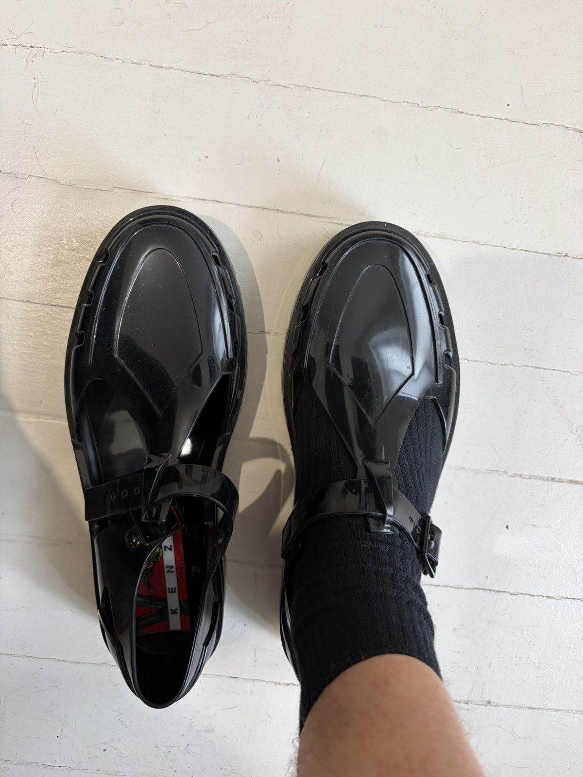 Kenzo Kenzo Rubber Mary Jane Sandals Size US 9 / EU 42 - 4 Thumbnail
