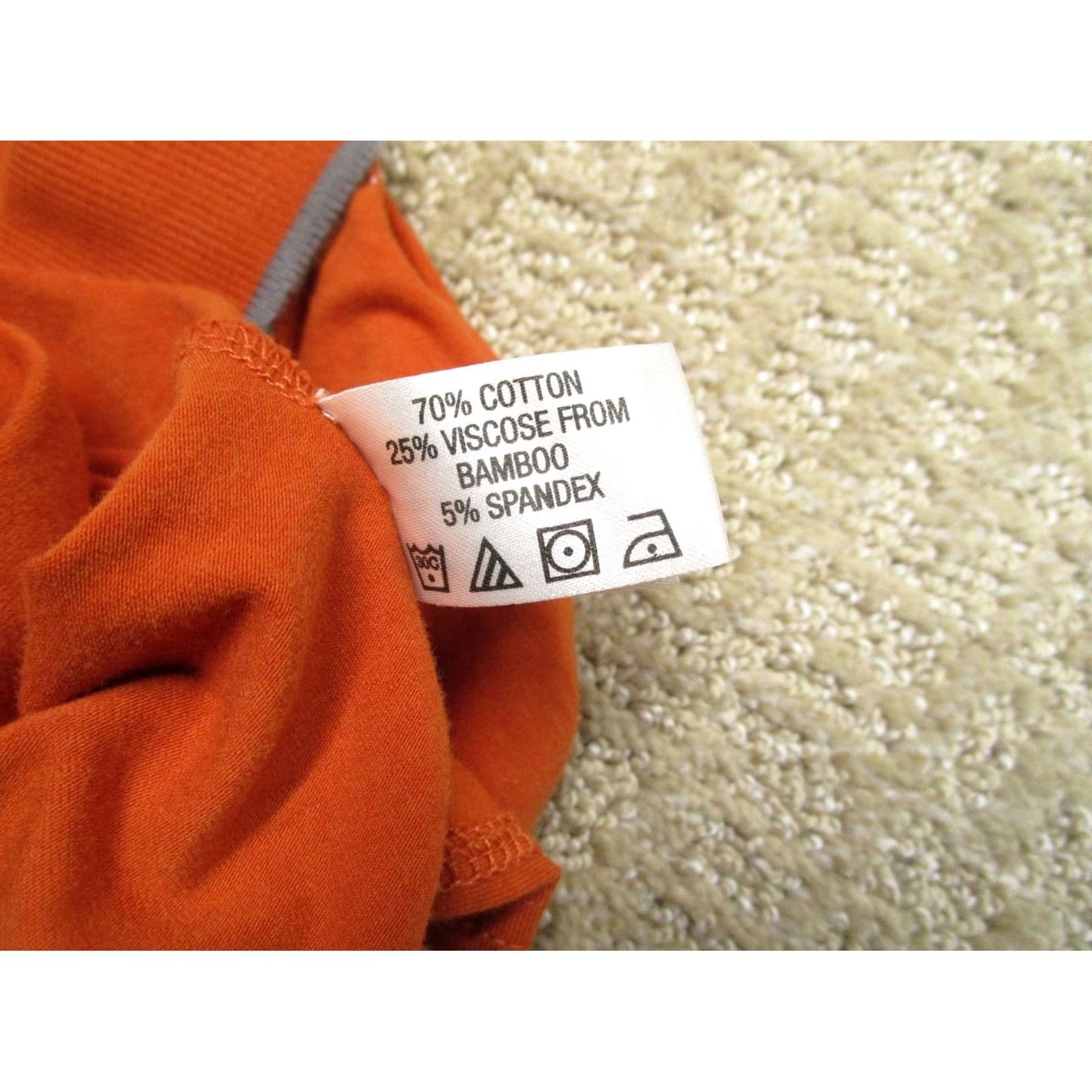Vintage Coolibar Polo Shirt Men XL Orange Long Sleeve UV Performance Wicking Shirt Size US XL / EU 56 / 4 - 7 Thumbnail