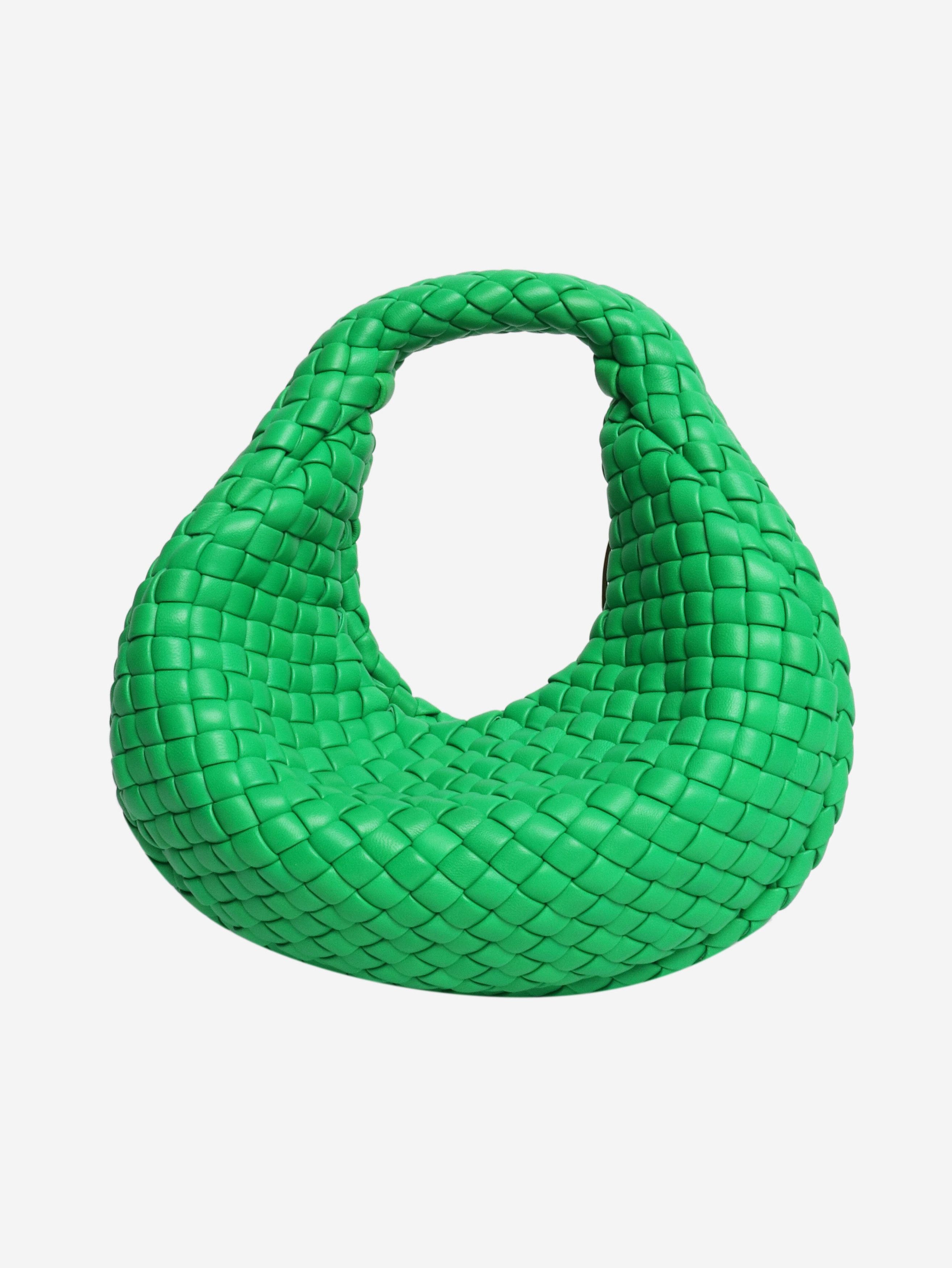Bottega Veneta Green padded jodie intecciato top handle bag Size ONE SIZE - 1 Thumbnail