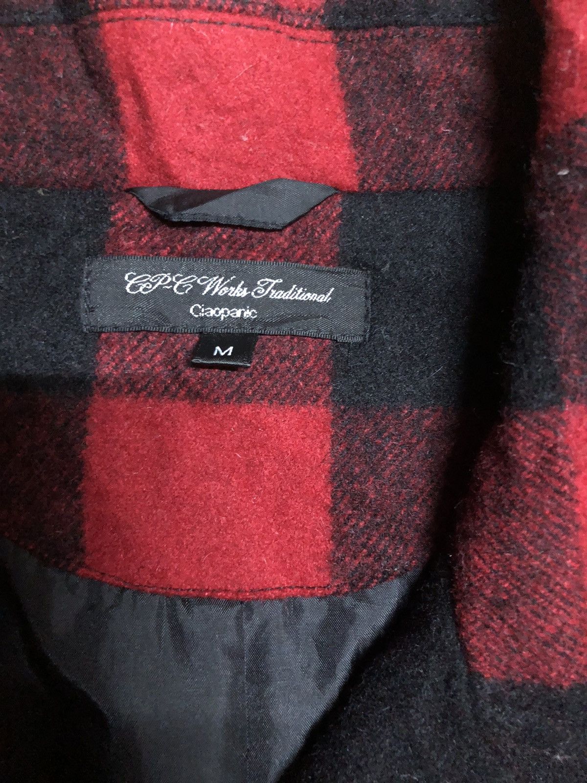 Ciaopanic × If Six Was Nine × Japanese Brand Ciaopanic Red Tartan Punk Rockabilly Wool Jacket Size US M / EU 48-50 / 2 - 3 Thumbnail