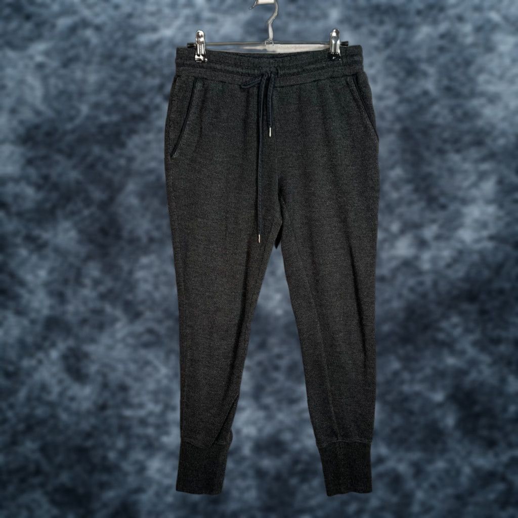 Vintage Wilfred Cotton Blend Jogger Pants XS Womens Gray Tapered Pockets Casual Jeans Jogger Style - 26in Inseam Size 26" / US 2 / IT 38 - 1 Thumbnail