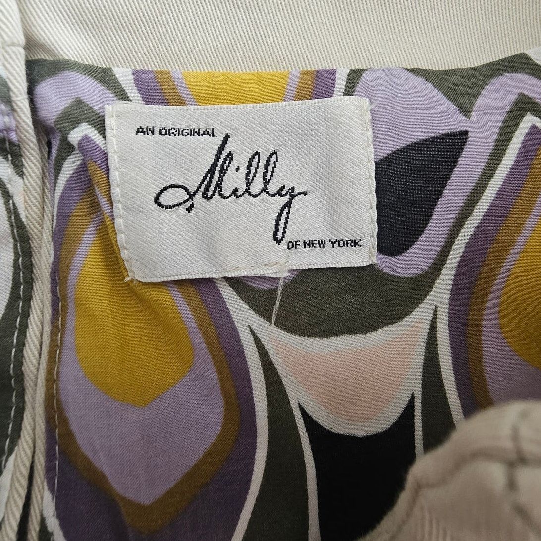 MILLY EUC *Milly of New York* Women's Khaki Casual Summer Dress S Size S / US 4 / IT 40 - 10 Thumbnail