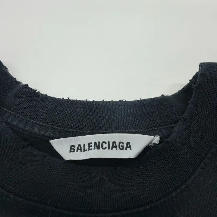 Balenciaga Balenciaga Alien Graphic Round Neck T-shirt 0079-2507 Size L / US 10 / IT 46 - 3 Thumbnail