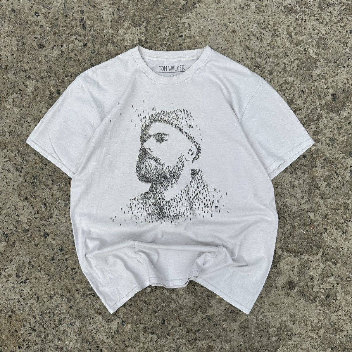 Hypebeast Vintage Tom Walker T-shirts Big Logo Europe Tour 2019 Size US L / EU 52-54 / 3 - 1 Thumbnail