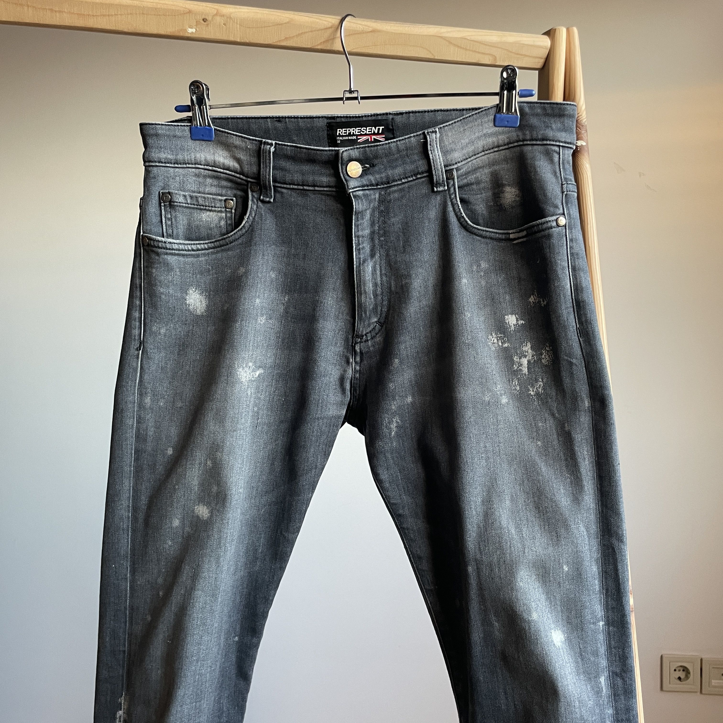 Represent Clo. Represent Clo. Paint Splash Skinny Denim Size 32 Size US 32 / EU 48 - 3 Thumbnail