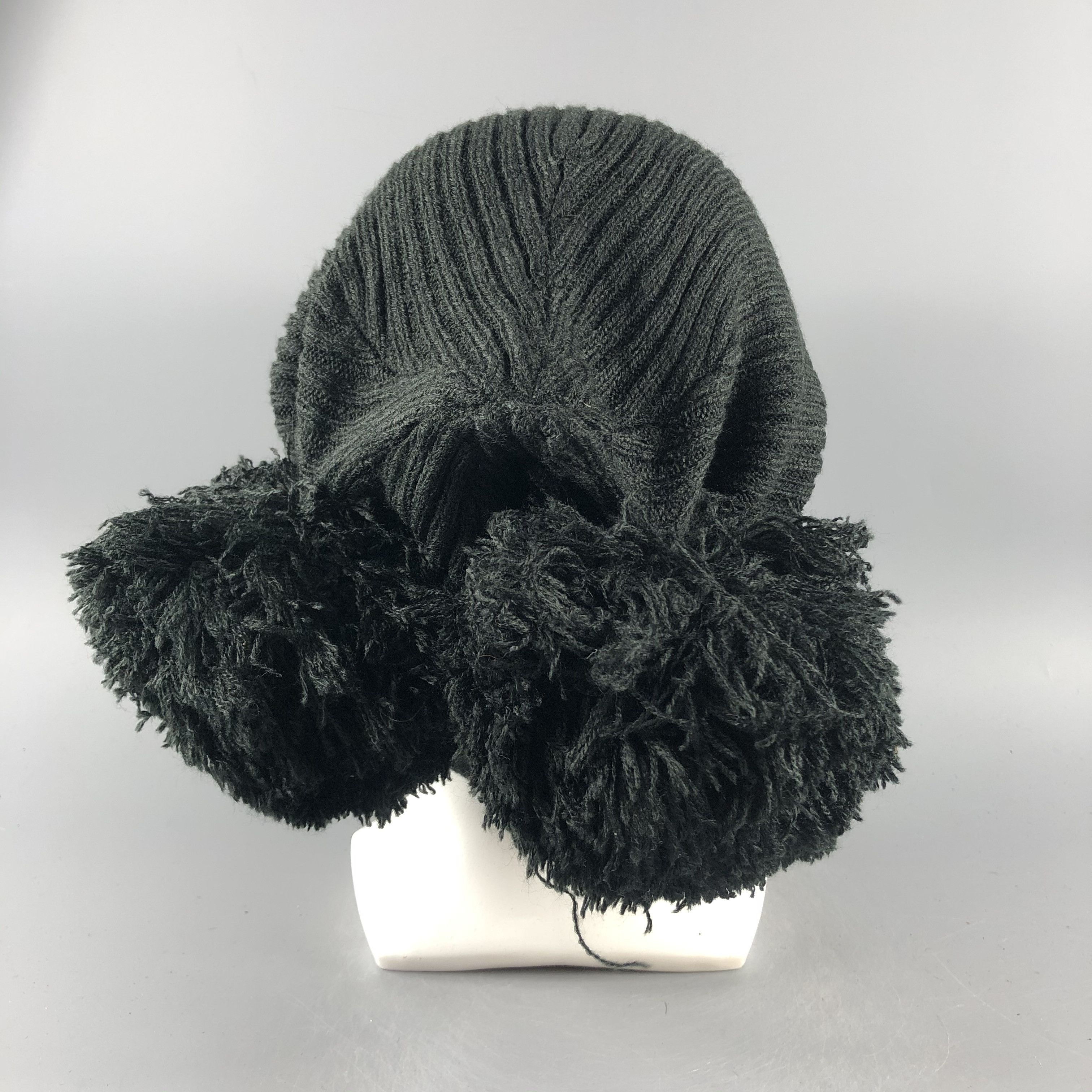 Vintage Glad News Bobble Beanie Snow Hat Snow Cap -D328 Size ONE SIZE - 2 Thumbnail