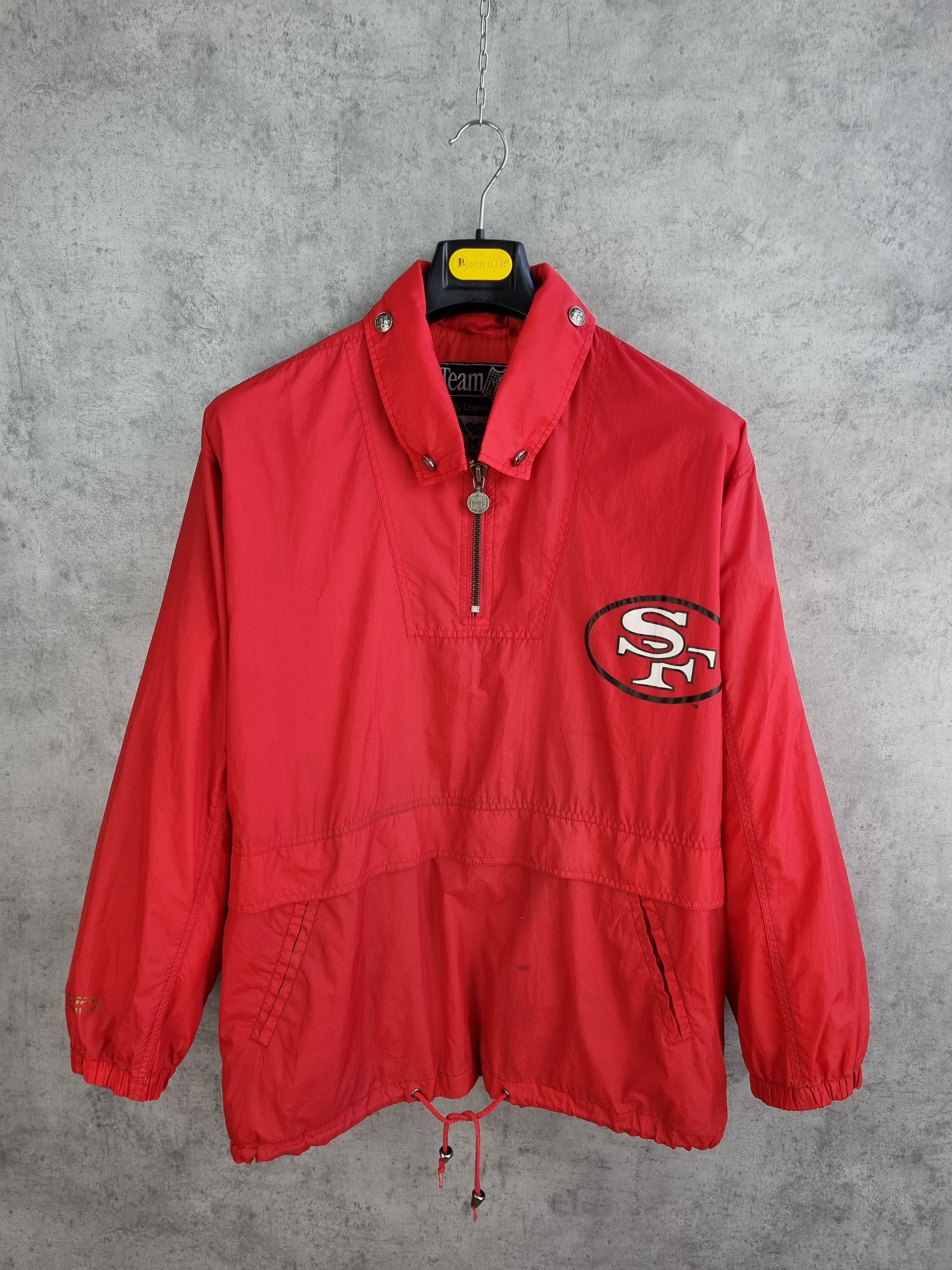 NFL × Vintage 49 ERS Vintage San Francisco NFL Campri Team Line Anorak Size US M / EU 48-50 / 2 - 5 Thumbnail