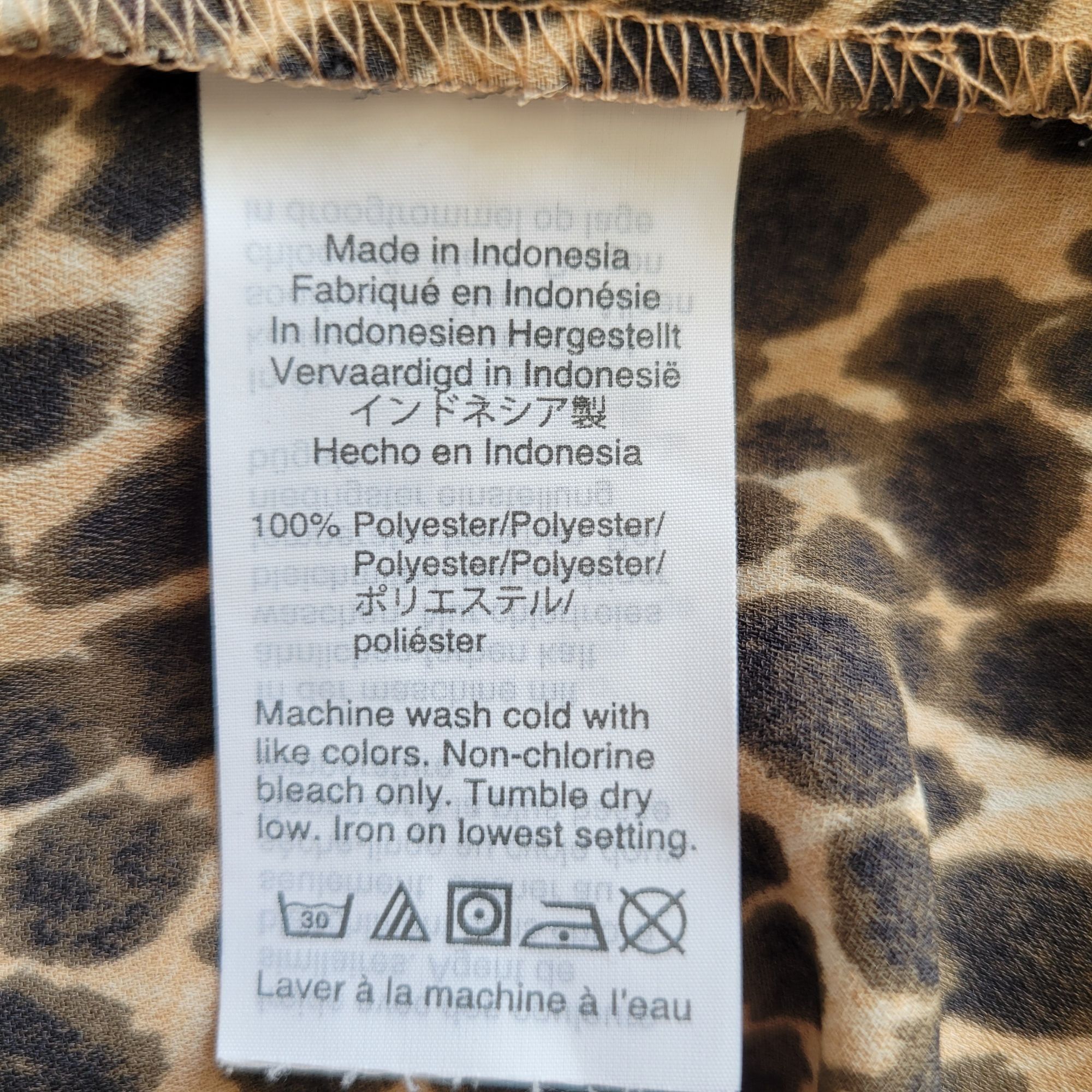 J.Crew J Crew Leopard Print Bow Blouse S Button Front Drapey Cheeta Size S / US 4 / IT 40 - 10 Thumbnail