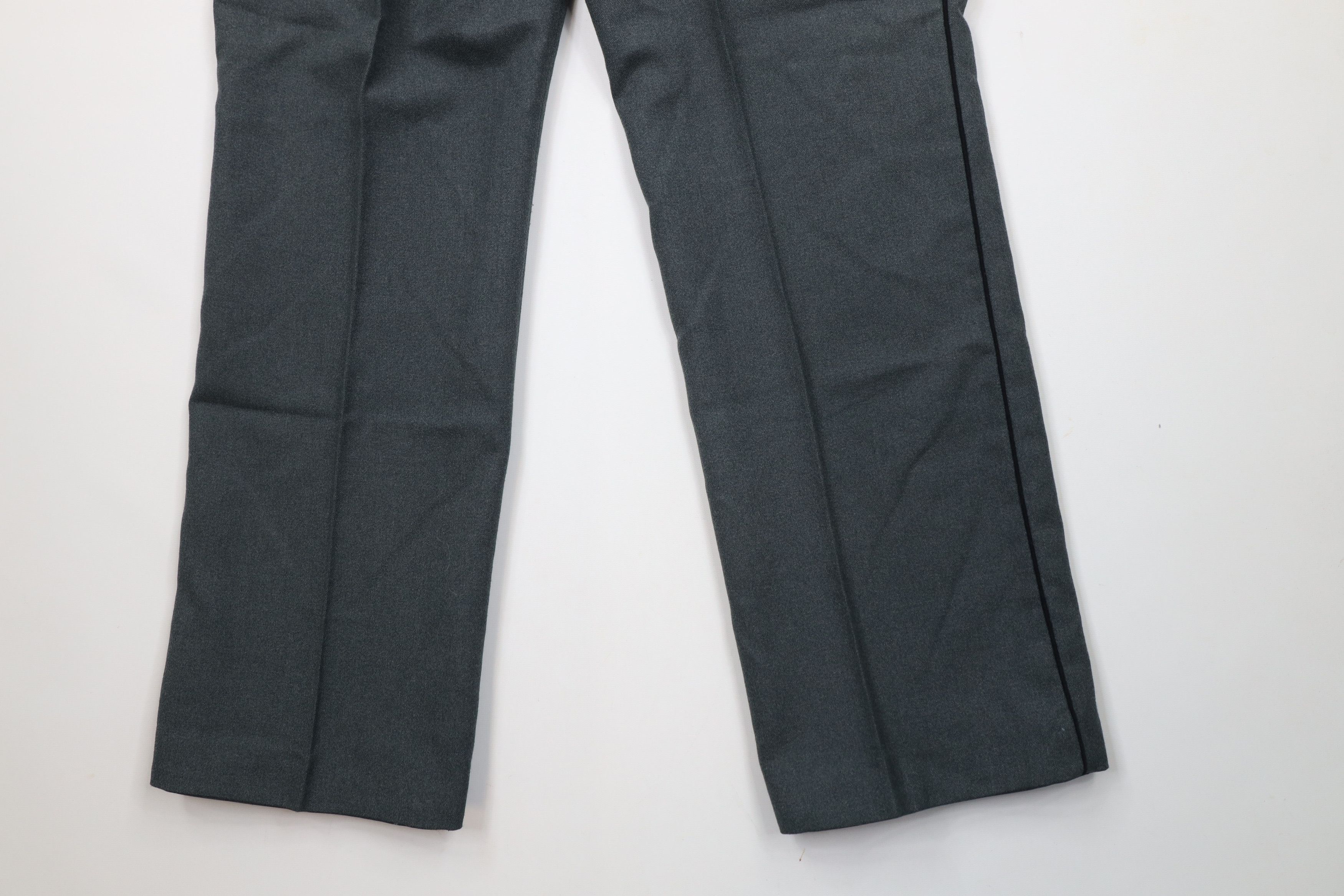 Vintage Vintage 70s Military Heavyweight Wool Button Wide Leg Pants Size US 34 / EU 50 - 12 Thumbnail