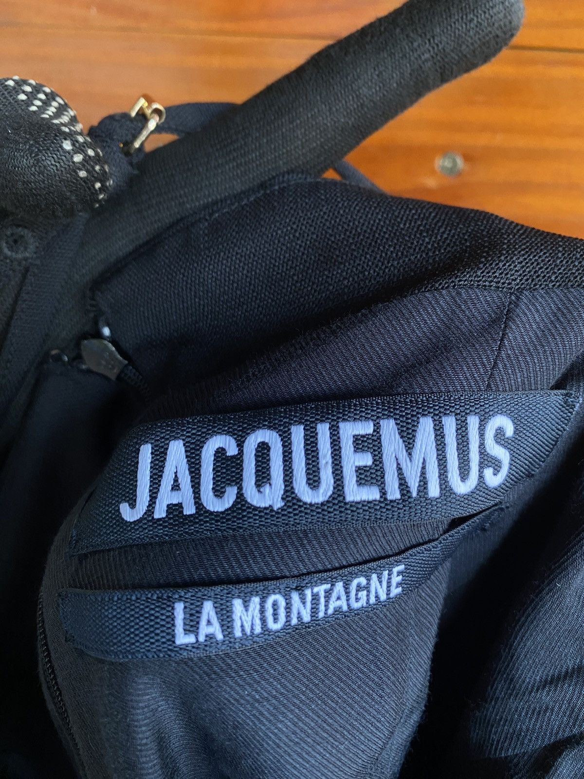 Jacquemus Jacquemus La Montagne Black Tailored Wool Jacket Top Size S / US 4 / IT 40 - 12 Thumbnail