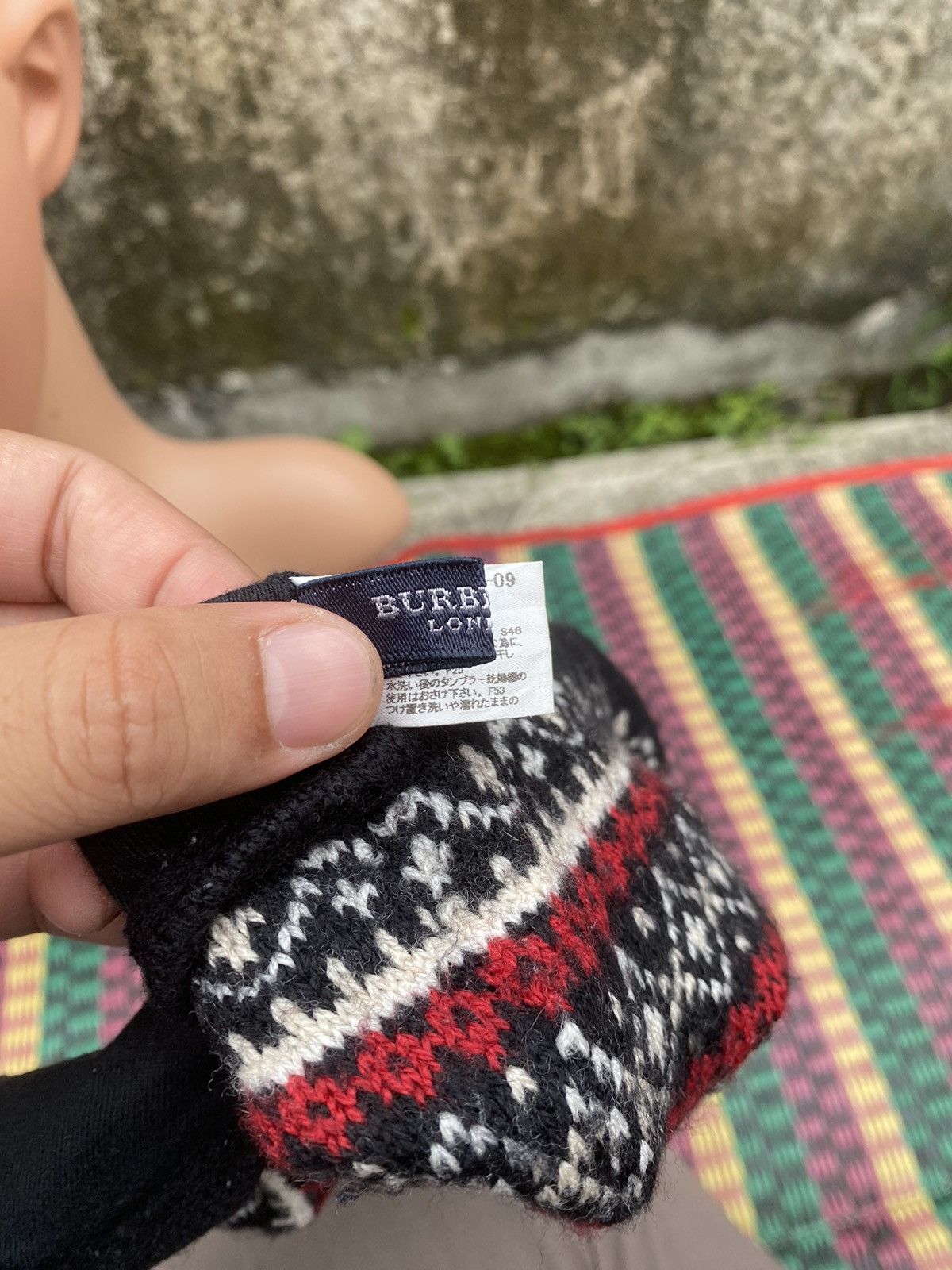 Burberry Burberry Kids Earflap Winter Hat Size 26 - 6 Thumbnail