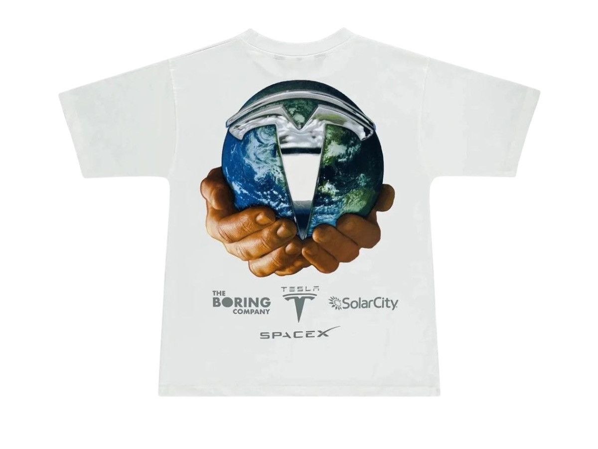 Marino Morwood Marino Morwood Elon Musk Tee White Size US L / EU 52-54 / 3 - 2 Thumbnail