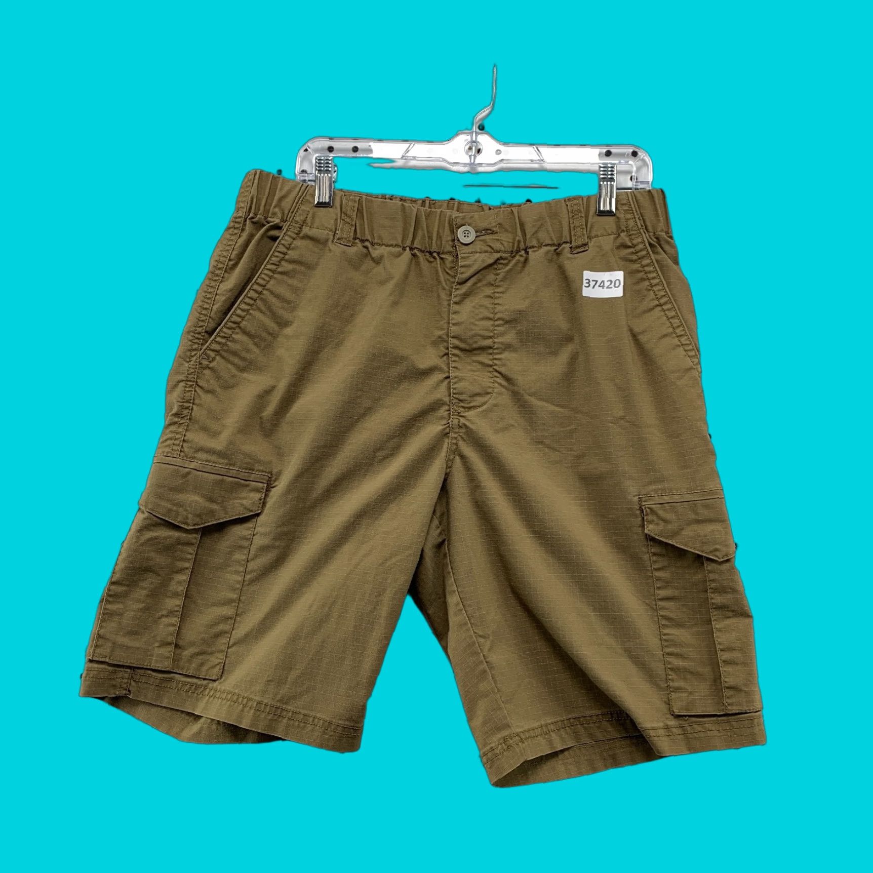 Tommy Bahama VINTAGE Tommy Bahama Cargo Shorts Mens Size Large Brown Utility Pocket Outdoor 32x10 Size US 32 / EU 48 - 1 Thumbnail